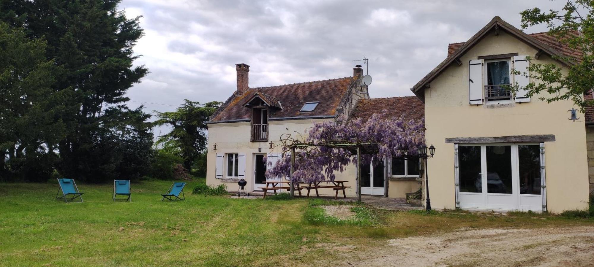 Gites De La Benardiere Vallières-les-Grandes Exteriér fotografie